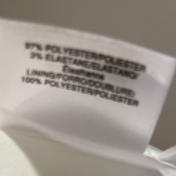 Kasper Women's Sleeveless Sheath Dress Career Formal sz 12 White NWOT - Picture 3 of 6